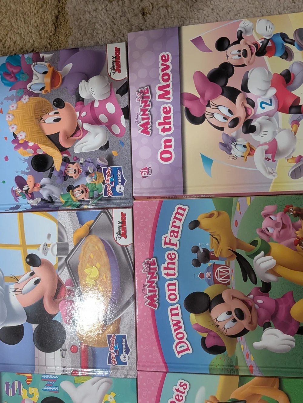 Me Reader Electronic Reader Books 8 Hardcover Minnie Mouse (No Reader)